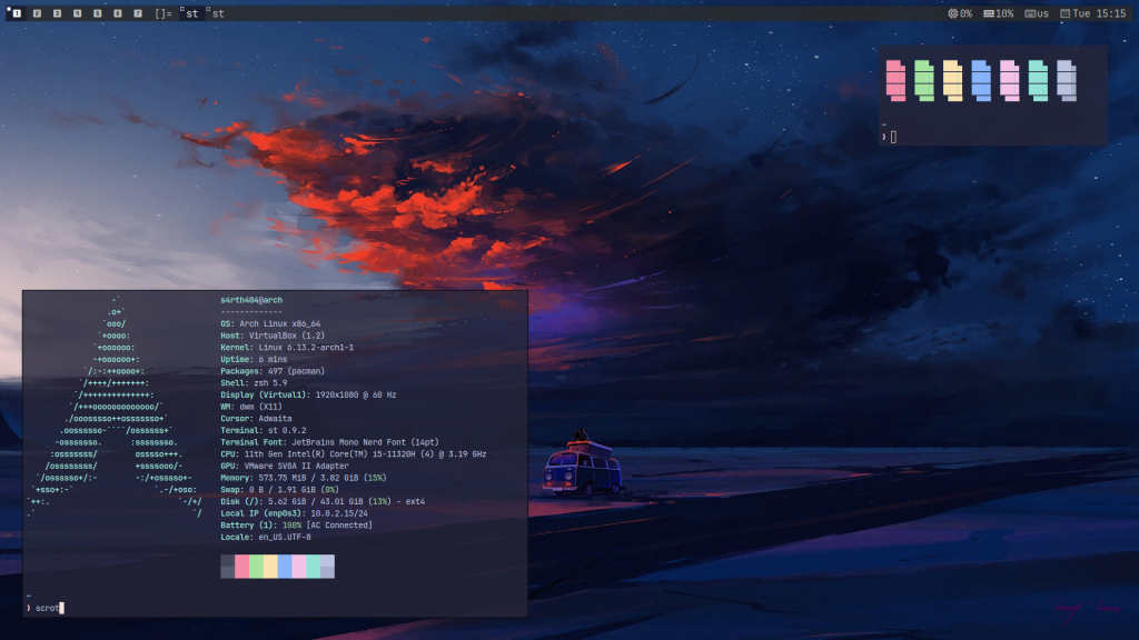 instalação de linux para cliente